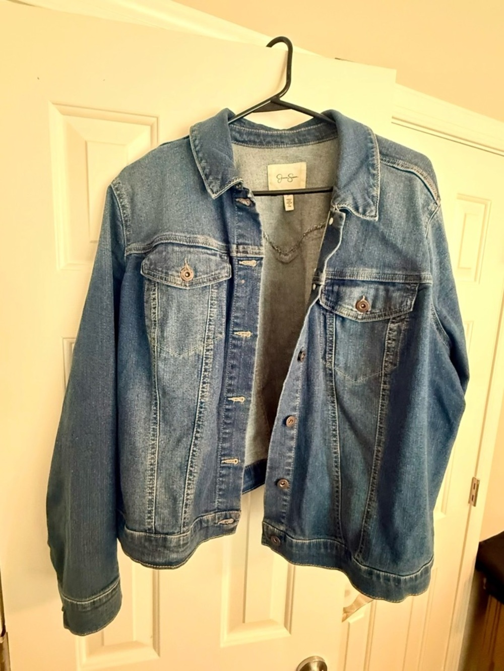 Jessica Simpson Blue Denim Jean Jacket